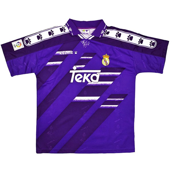 Tailandia Camiseta Real Madrid 2ª Kit Retro 1994 1996 Purpura